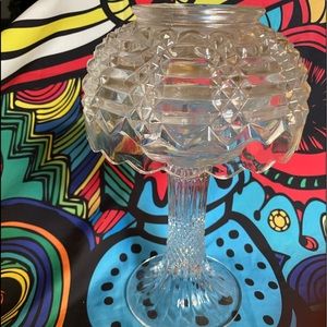 Crystal candle holder